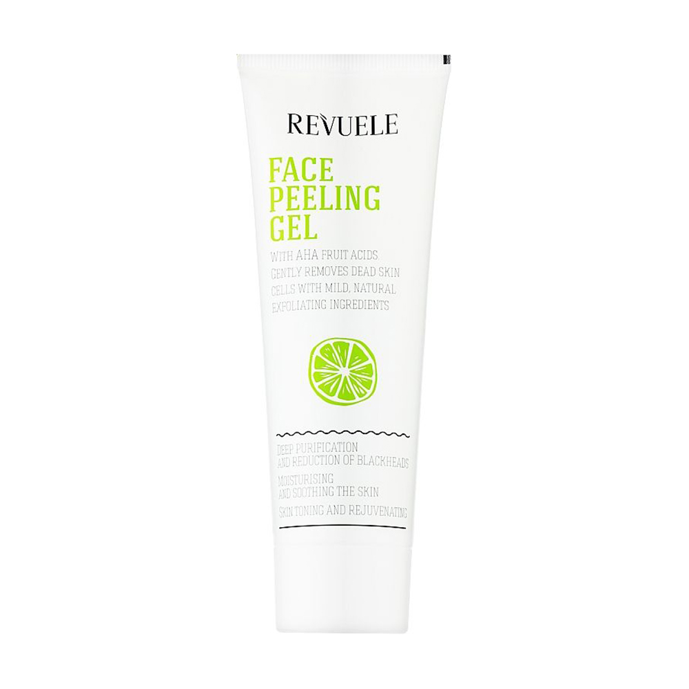 Гель-пілінг для обличчя Revuele Face Peeling Gel with AHA Fruit Acids, 80 мл